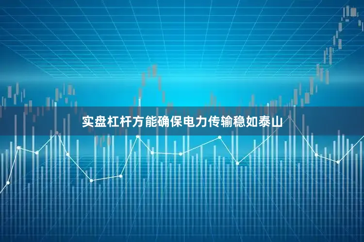 实盘杠杆方能确保电力传输稳如泰山