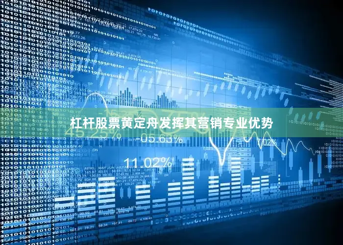 杠杆股票黄定舟发挥其营销专业优势